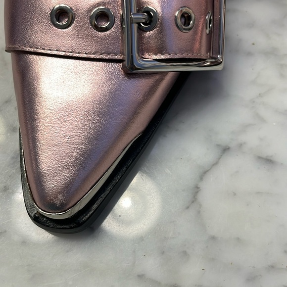 Free People Jeffrey Campbell Leather Hendrix Heels in Pink Size 6 NEW R… - Picture 16 of 16